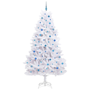 Albero di Natale Artificiale con Rami Pieghevoli Bianco 240 cm 3426619