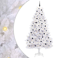 Albero di Natale Artificiale con Rami Pieghevoli Bianco 270 cm 3426622