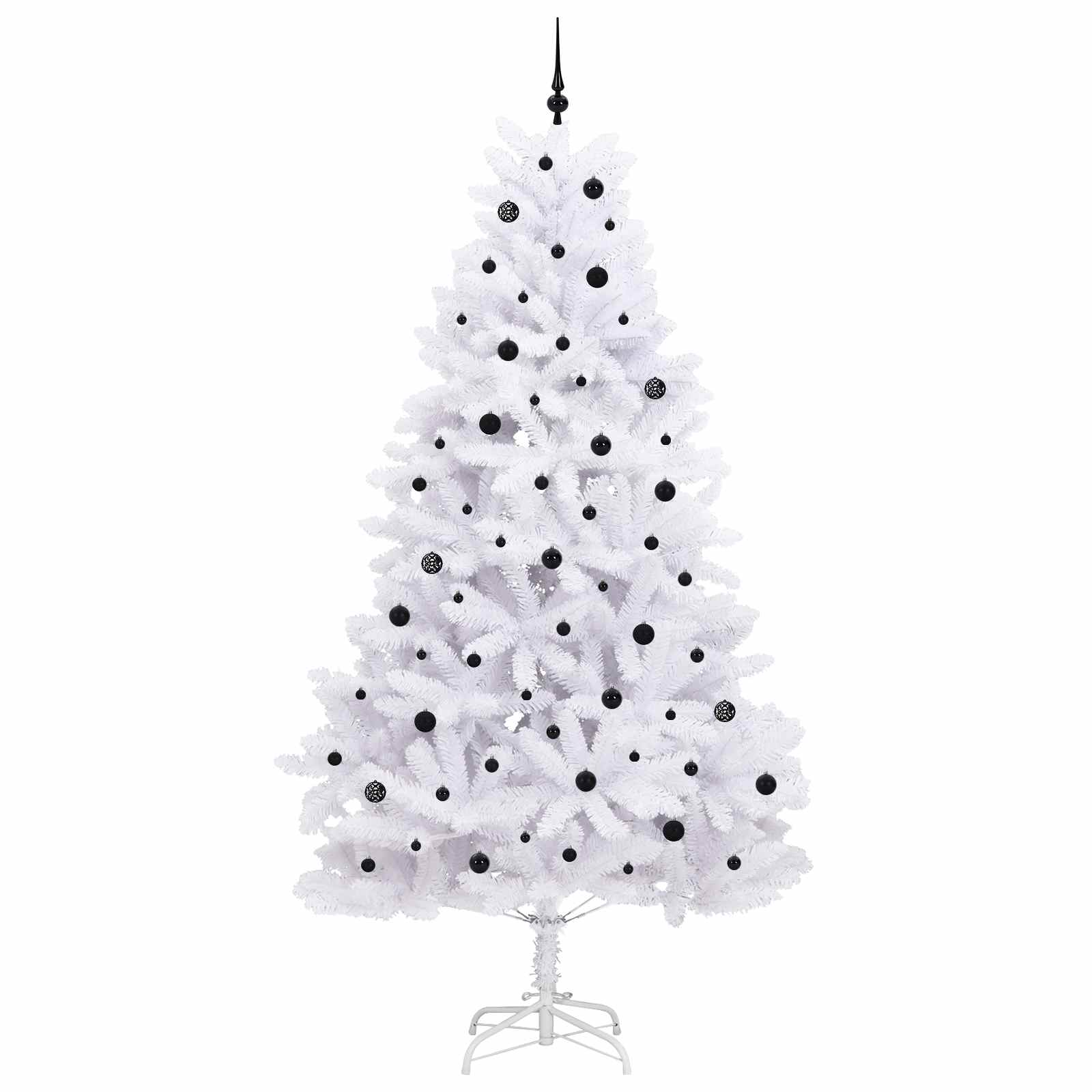 Albero di Natale Artificiale con Rami Pieghevoli Bianco 270 cm 3426622