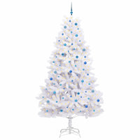 Albero di Natale Artificiale con Rami Pieghevoli Bianco 270 cm 3426628
