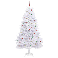 Albero di Natale Artificiale con Rami Pieghevoli Bianco 270 cm 3426629