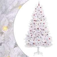 Albero di Natale Artificiale con Rami Pieghevoli Bianco 300 cm 3426630