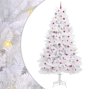 Albero di Natale Artificiale con Rami Pieghevoli Bianco 300 cm 3426630
