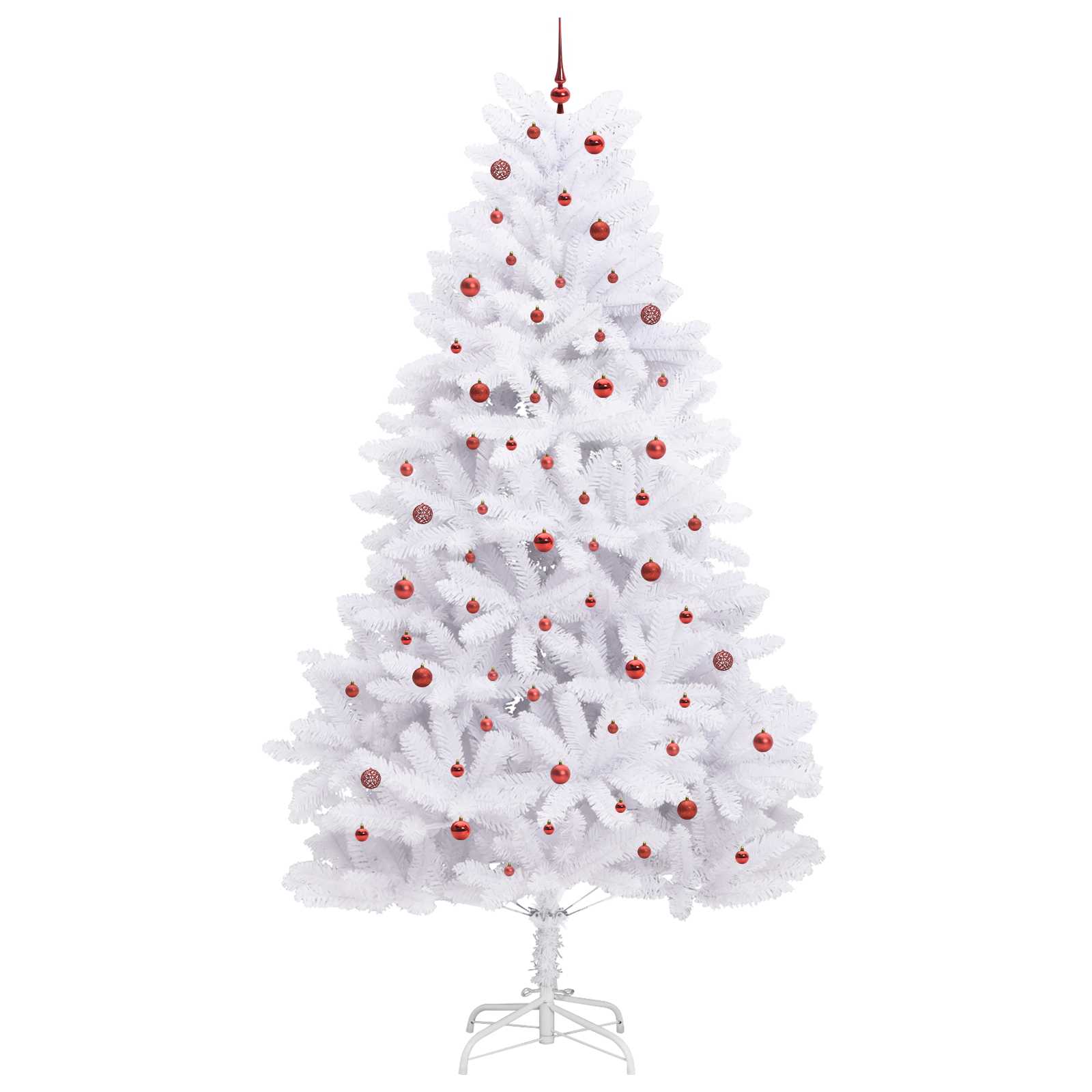 Albero di Natale Artificiale con Rami Pieghevoli Bianco 300 cm 3426630