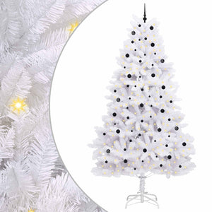 Albero di Natale Artificiale con Rami Pieghevoli Bianco 300 cm 3426631