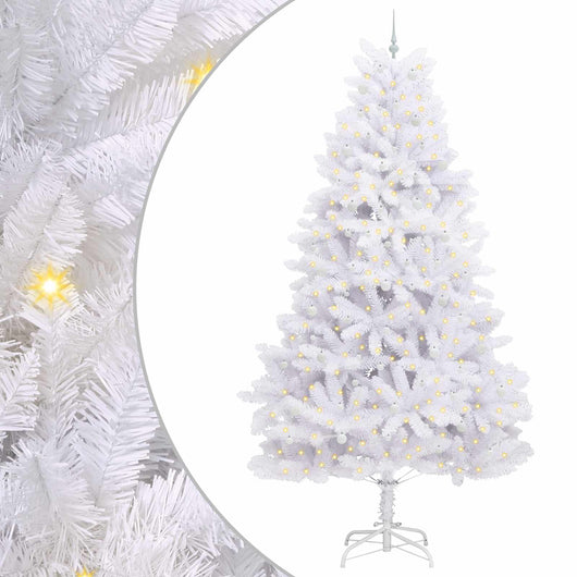 Albero di Natale Artificiale con Rami Pieghevoli Bianco 300 cm 3426633