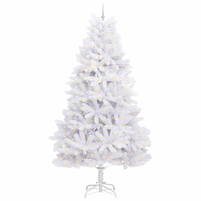 Albero di Natale Artificiale con Rami Pieghevoli Bianco 300 cm 3426633