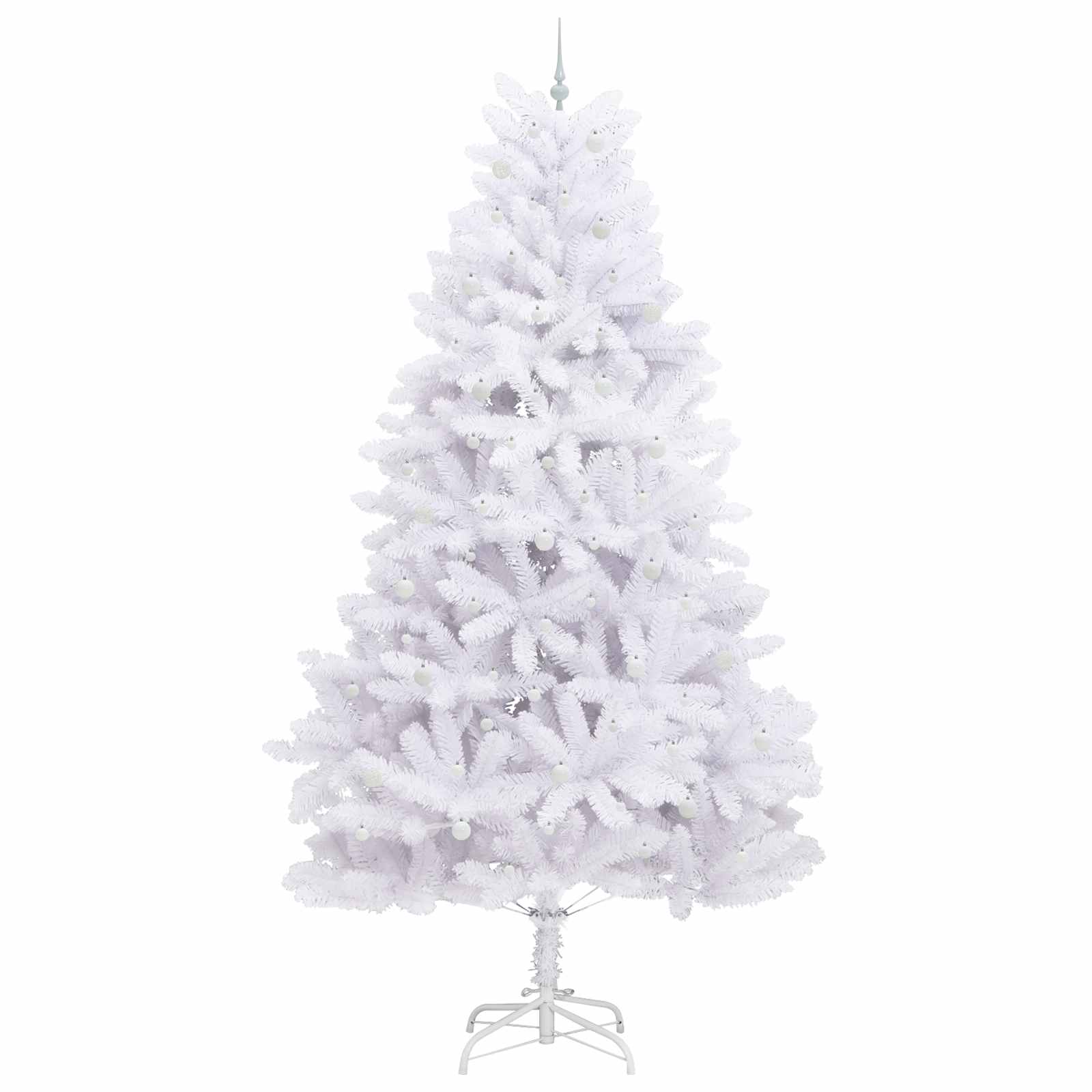Albero di Natale Artificiale con Rami Pieghevoli Bianco 300 cm 3426633