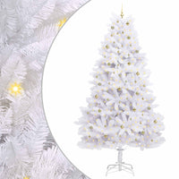 Albero di Natale Artificiale con Rami Pieghevoli Bianco 300 cm 3426634