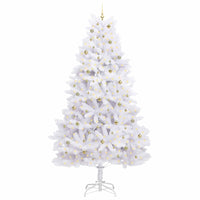 Albero di Natale Artificiale con Rami Pieghevoli Bianco 300 cm 3426634