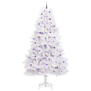 Albero di Natale Artificiale con Rami Pieghevoli Bianco 300 cm 3426636