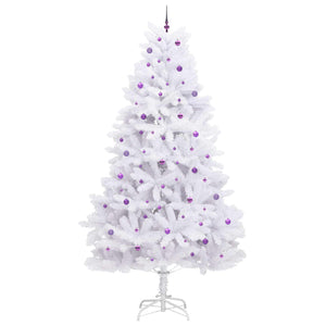 Albero di Natale Artificiale con Rami Pieghevoli Bianco 300 cm 3426636