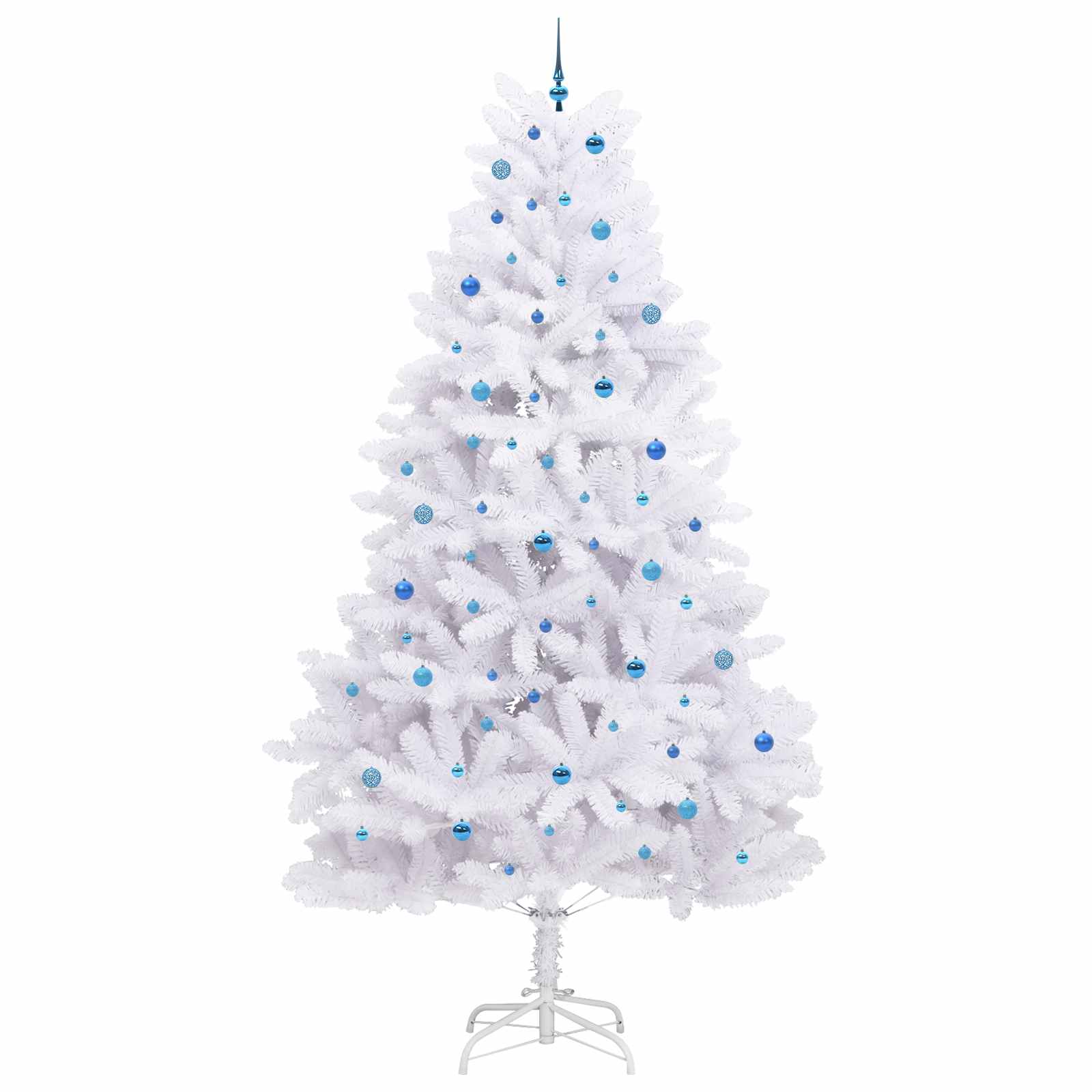 Albero di Natale Artificiale con Rami Pieghevoli Bianco 300 cm 3426637