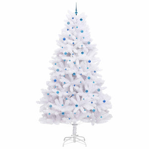 Albero di Natale Artificiale con Rami Pieghevoli Bianco 300 cm 3426637