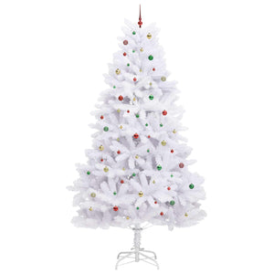 Albero di Natale Artificiale con Rami Pieghevoli Bianco 300 cm 3426638