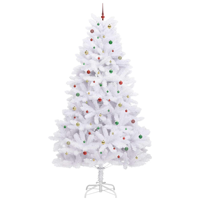 Albero di Natale Artificiale con Rami Pieghevoli Bianco 300 cm 3426638