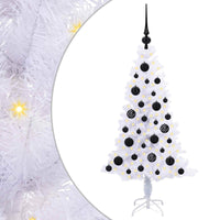Albero di Natale artificiale Bianco 120 cm PVC e Acciaio 3426640