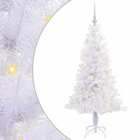 Albero di Natale artificiale Bianco 150 cm PVC e Acciaio 3426651