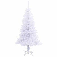 Albero di Natale artificiale Bianco 150 cm PVC e Acciaio 3426652