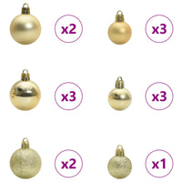 Albero di Natale artificiale Bianco 150 cm PVC e Acciaio 3426656