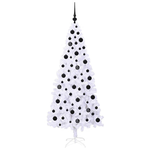 Albero di Natale artificiale Bianco 180 cm PVC e Acciaio 3426658