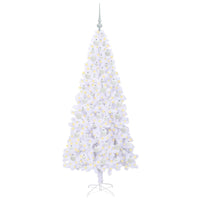Albero di Natale artificiale Bianco 180 cm PVC e Acciaio 3426660