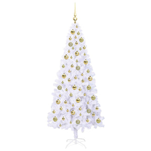 Albero di Natale artificiale Bianco 180 cm PVC e Acciaio 3426661