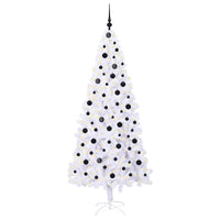 Albero di Natale artificiale Bianco 210 cm PVC e Acciaio 3426667