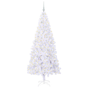 Albero di Natale artificiale Bianco 210 cm PVC e Acciaio 3426669