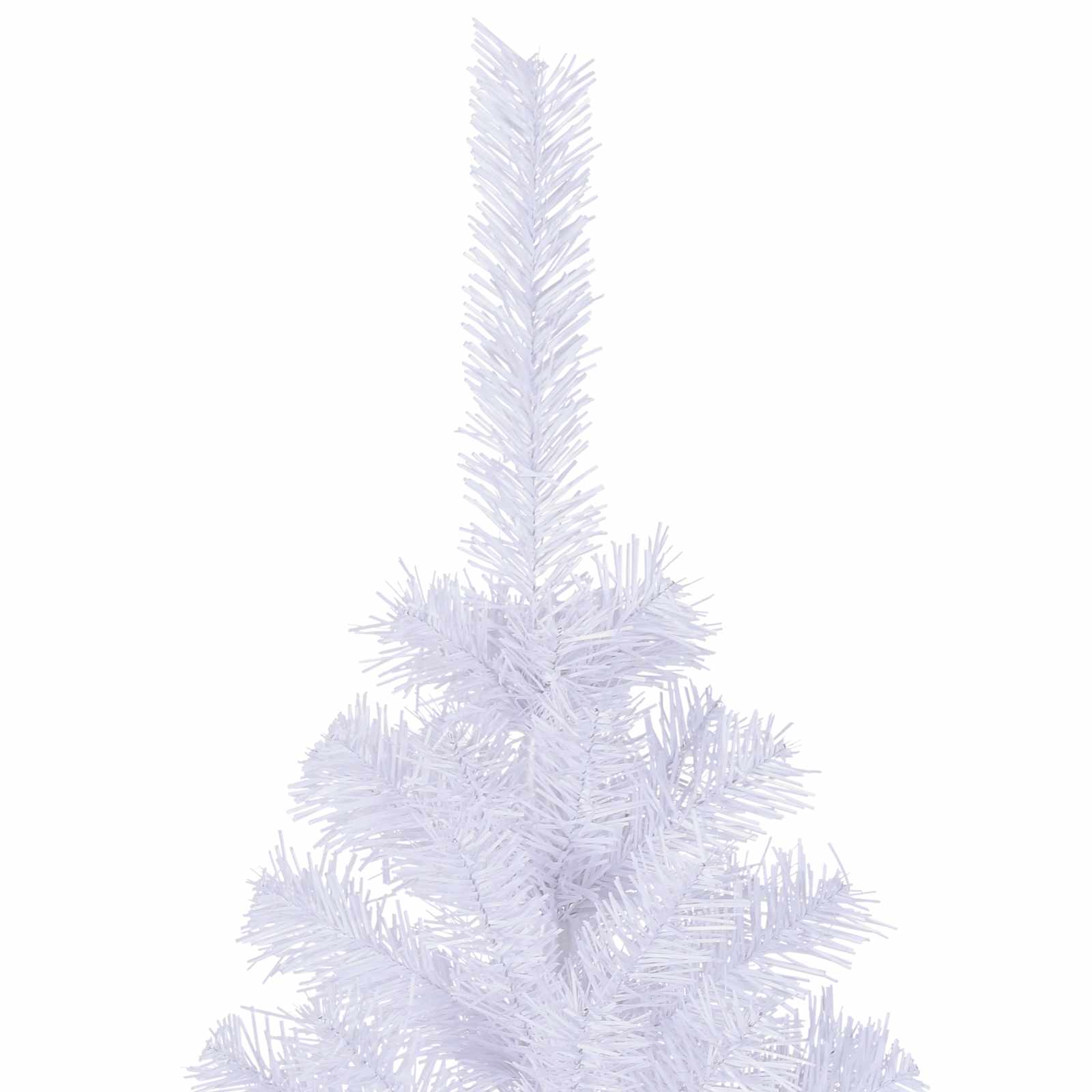 Albero di Natale artificiale Bianco 210 cm PVC e Acciaio 3426670