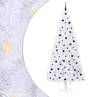 Albero di Natale artificiale Bianco 240 cm PVC e Acciaio 3426676