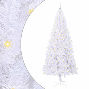 Albero di Natale artificiale Bianco 240 cm PVC e Acciaio 3426678