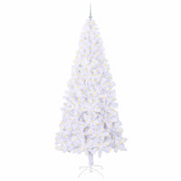 Albero di Natale artificiale Bianco 240 cm PVC e Acciaio 3426678