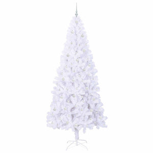 Albero di Natale artificiale Bianco 240 cm PVC e Acciaio 3426678