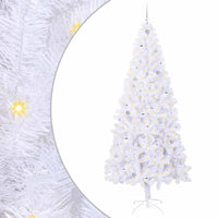 Albero di Natale artificiale Bianco 240 cm PVC e Acciaio 3426680