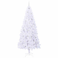 Albero di Natale artificiale Bianco 240 cm PVC e Acciaio 3426680