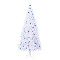 Albero di Natale artificiale Bianco 240 cm PVC e Acciaio 3426682