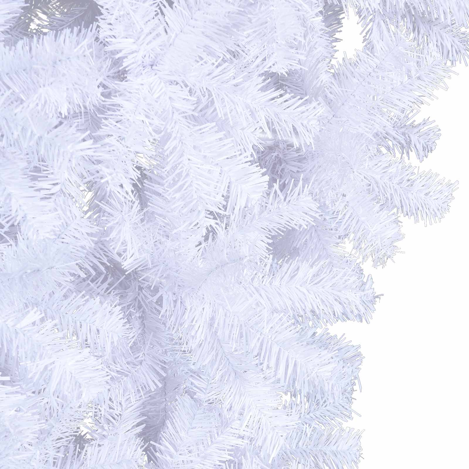 Albero di Natale artificiale Bianco 120 cm PVC e Acciaio 3426684