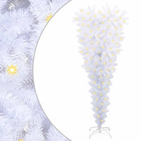 Albero di Natale artificiale Bianco 120 cm PVC e Acciaio 3426684