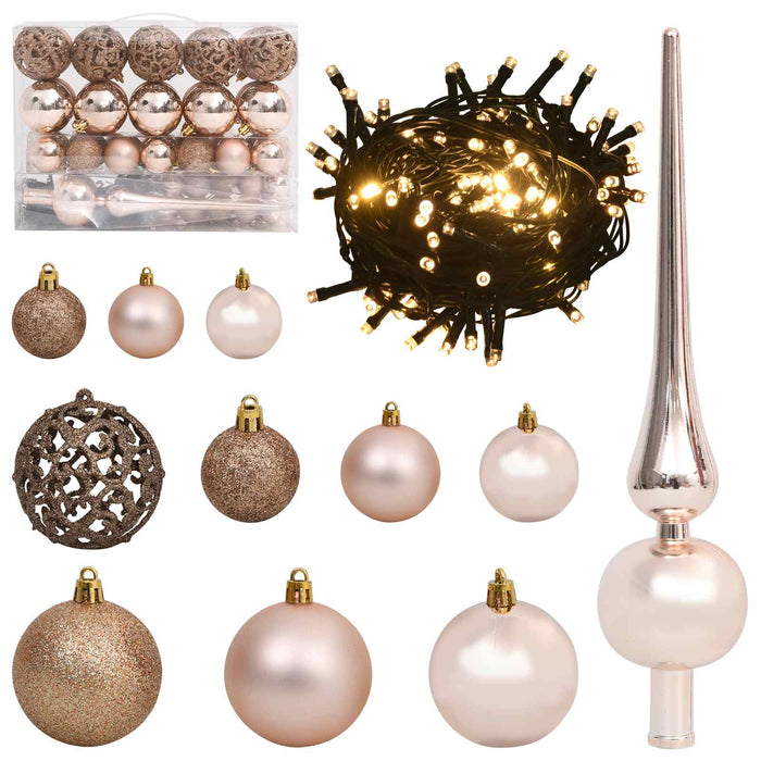 Albero di Natale artificiale Bianco 120 cm PVC e Acciaio 3426686