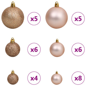 Albero di Natale artificiale Bianco 120 cm PVC e Acciaio 3426686