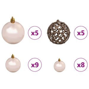 Albero di Natale artificiale Bianco 120 cm PVC e Acciaio 3426686