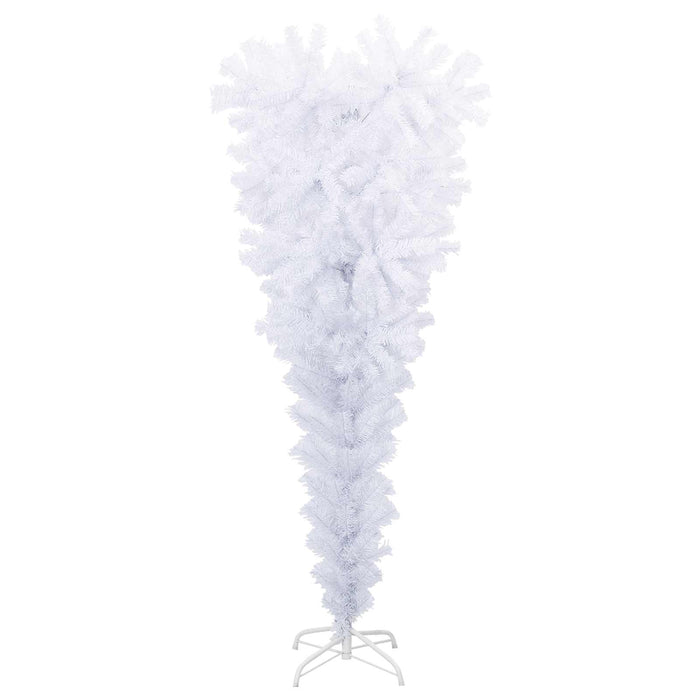 Albero di Natale artificiale Bianco 120 cm PVC e Acciaio 3426688