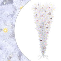 Albero di Natale artificiale Bianco 120 cm PVC e Acciaio 3426690