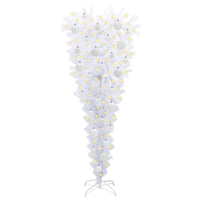 Albero di Natale artificiale Bianco 120 cm PVC e Acciaio 3426691