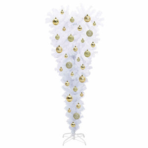 Albero di Natale artificiale Bianco 120 cm PVC e Acciaio 3426692