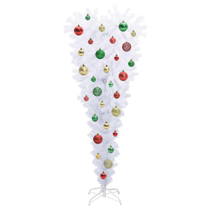 Albero di Natale artificiale Bianco 120 cm PVC e Acciaio 3426696