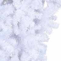 Albero di Natale artificiale Bianco 210 cm PVC e Acciaio 3426723