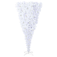 Albero di Natale artificiale Bianco 210 cm PVC e Acciaio 3426730