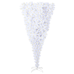 Albero di Natale artificiale Bianco 240 cm PVC e Acciaio 3426736